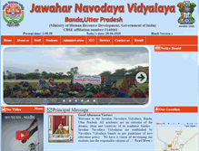 Tablet Screenshot of jnvbanda.org